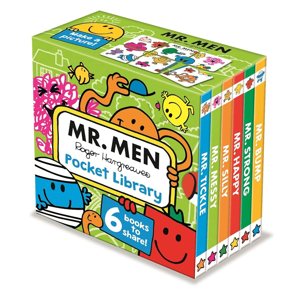 正規品 新品 Mr. Men 大きいサイズ 7冊セット 幼児 洋書 英語 絵本 2025年最新】mr.men 洋書の人気アイテム - メルカリ